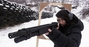 2. Shooting package AK-47 + SHOTGUN