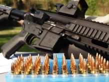 Outdoor shooting range Prague - You can shoot stronger calibers outdoor with better comfort